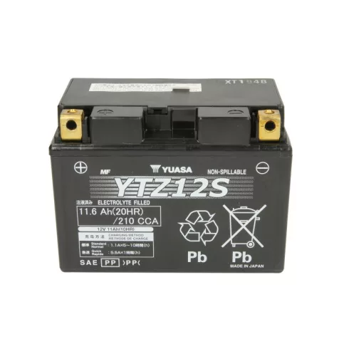YUASA 12V 11,6Ah 210A Indító akkumulátor Bal+ YTZ12S