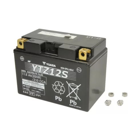 YUASA 12V 11,6Ah 210A Indító akkumulátor Bal+ YTZ12S